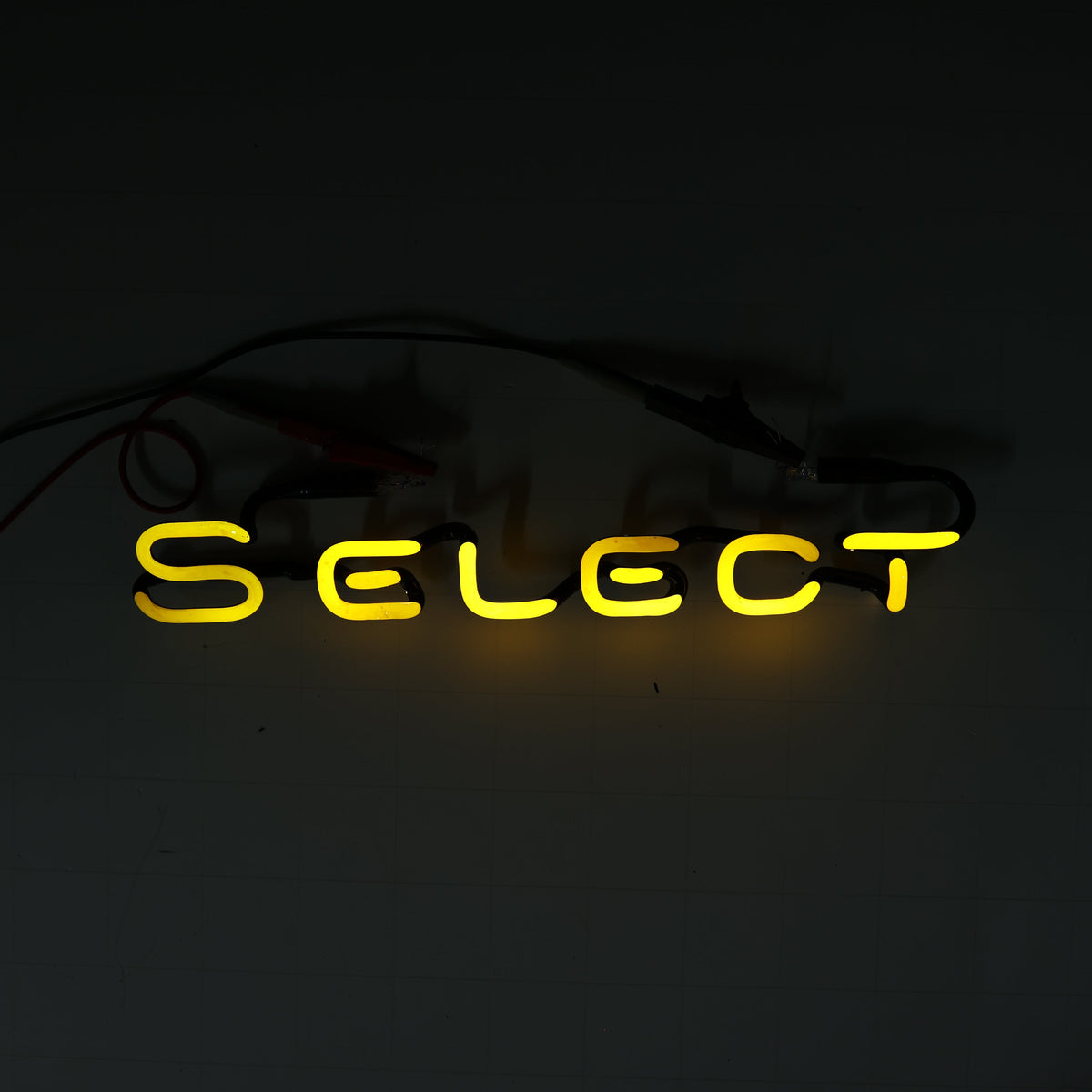 SELECT Single Stroke Word unit for Budweiser Replacement Tube - Neon Sign Part