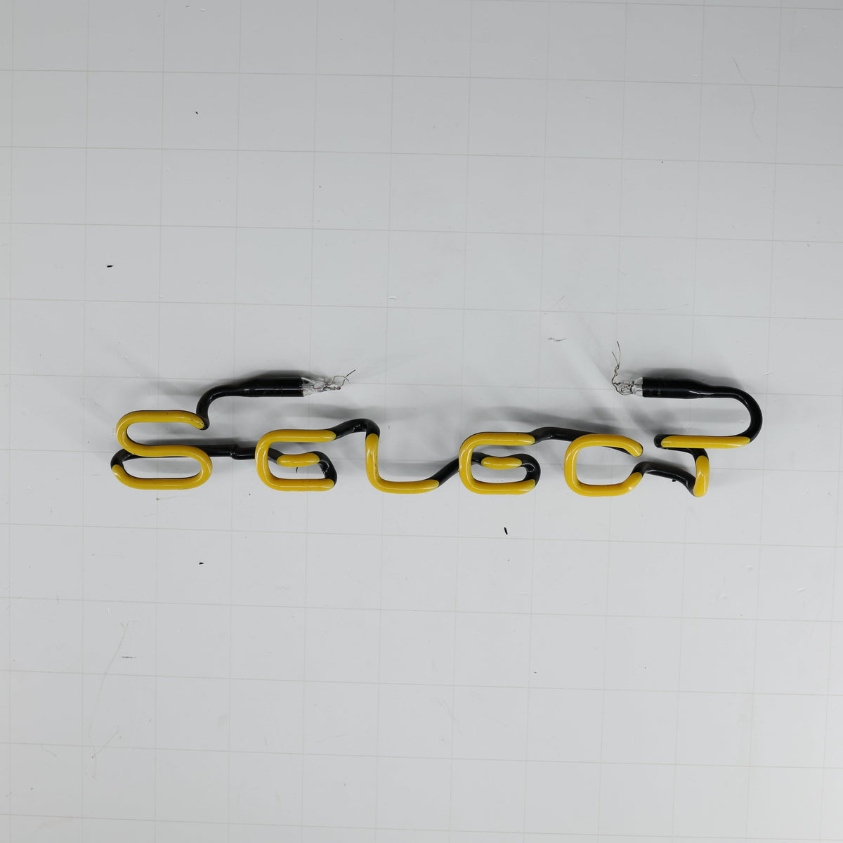 SELECT Single Stroke Word unit for Budweiser Replacement Tube - Neon Sign Part