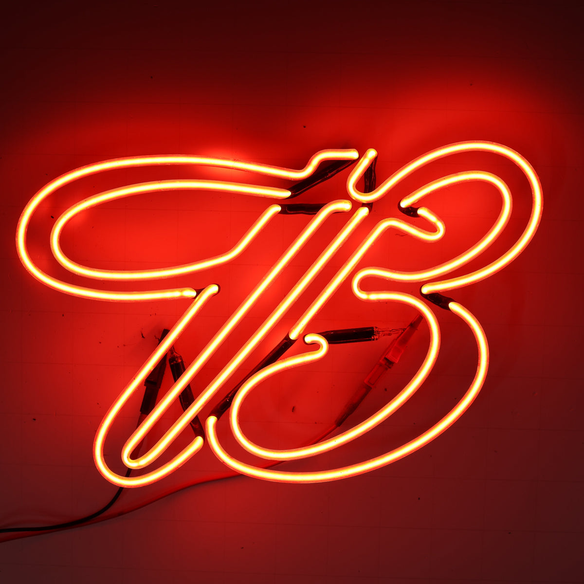King B Double Stroke Script Word unit for Budweiser Replacement Tube - Neon Sign Part