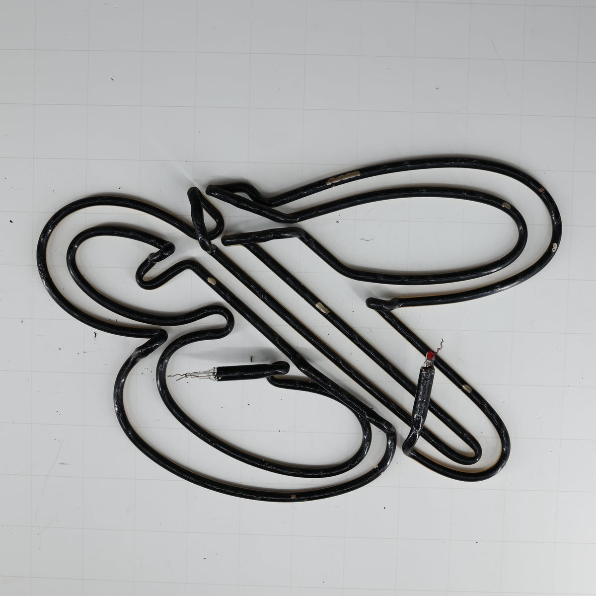 King B Double Stroke Script Word unit for Budweiser Replacement Tube - Neon Sign Part