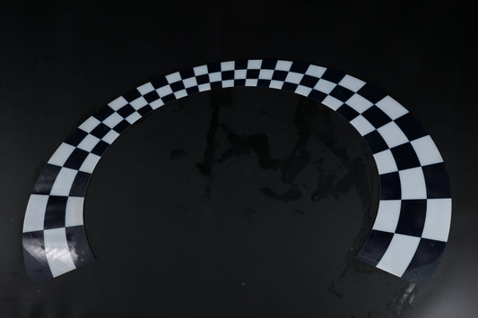 Checkered Racing for Miller Lite Neon Sign Plastic Replacement Panel