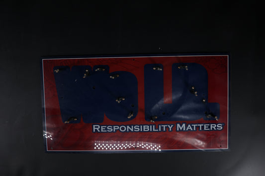WE I.D. for Budweiser Neon Sign Plastic Replacement Panel