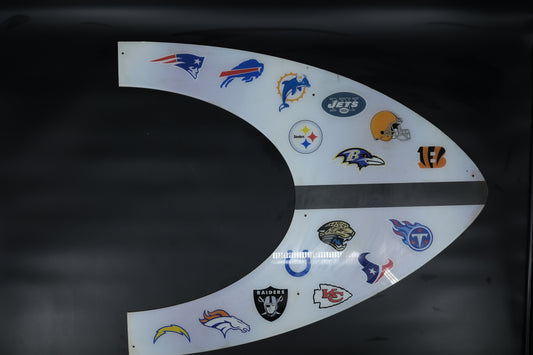 Right Side for Bud Light Neon Sign Plastic Replacement Panel