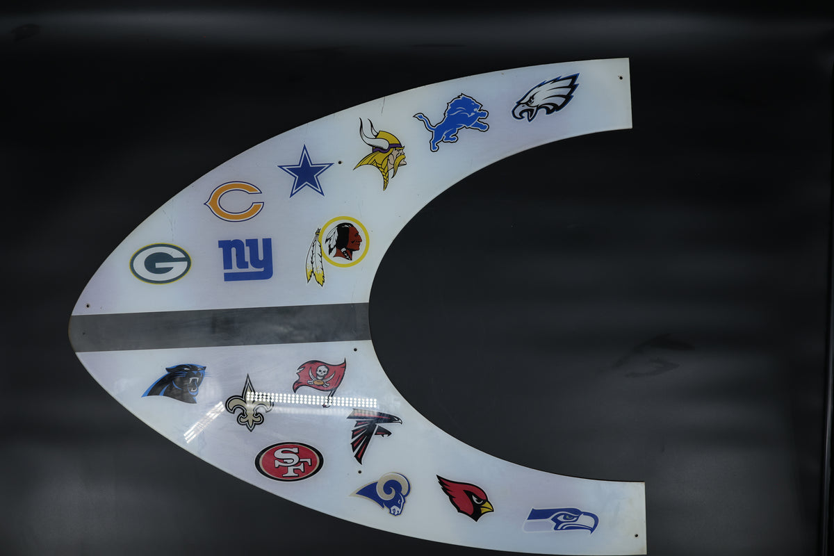Left Side for Bud Light Neon Sign Plastic Replacement Panel