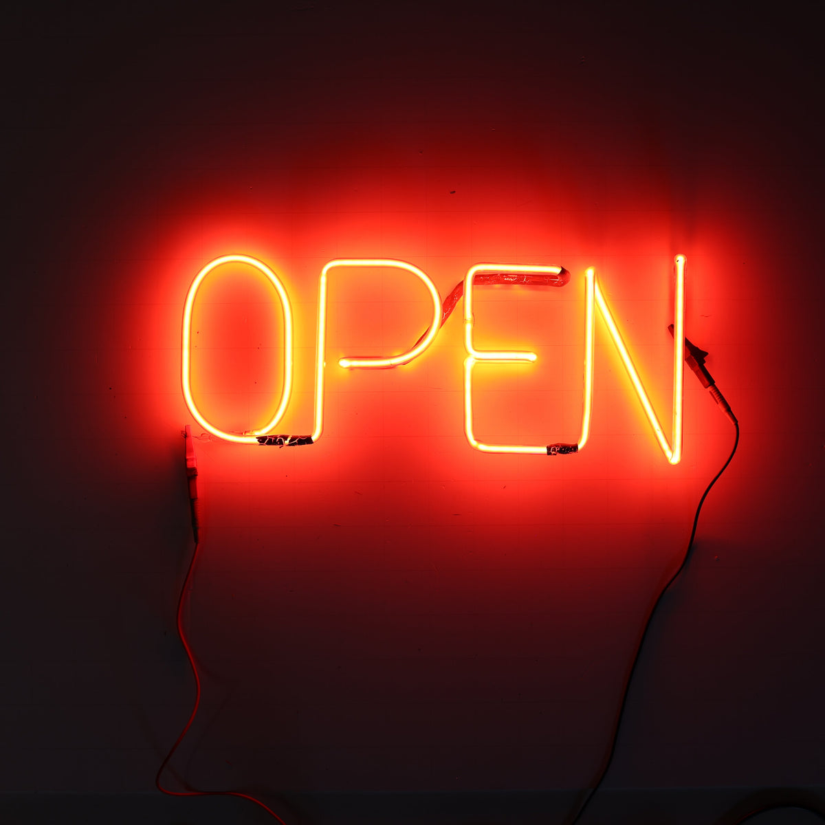 OPEN Single Stroke Word unit Replacement Tube - Neon Sign Part