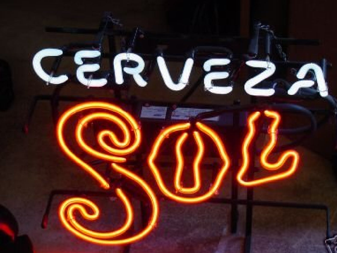 Sol Double Stroke Word unit Replacement Tube - Neon Sign Part