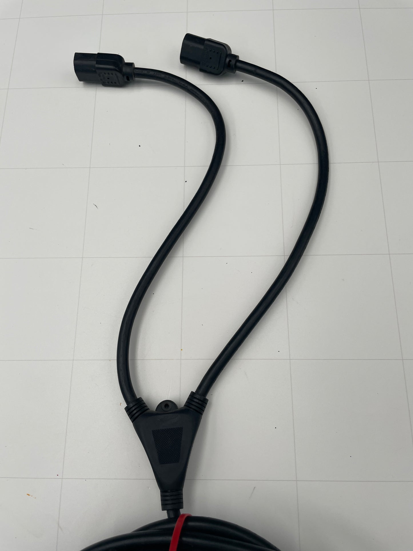 11 Ft Split Neon Sign Power Cord – Dual IEC Y-Style Replacement Cable