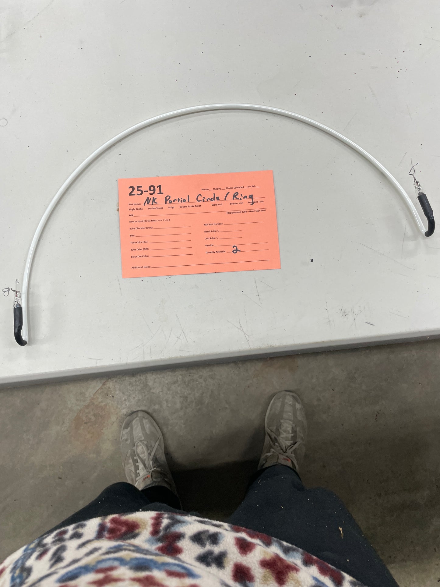 Mystery/Unknown Unit – Neon USA – Replacement Tube – Neon Sign Part