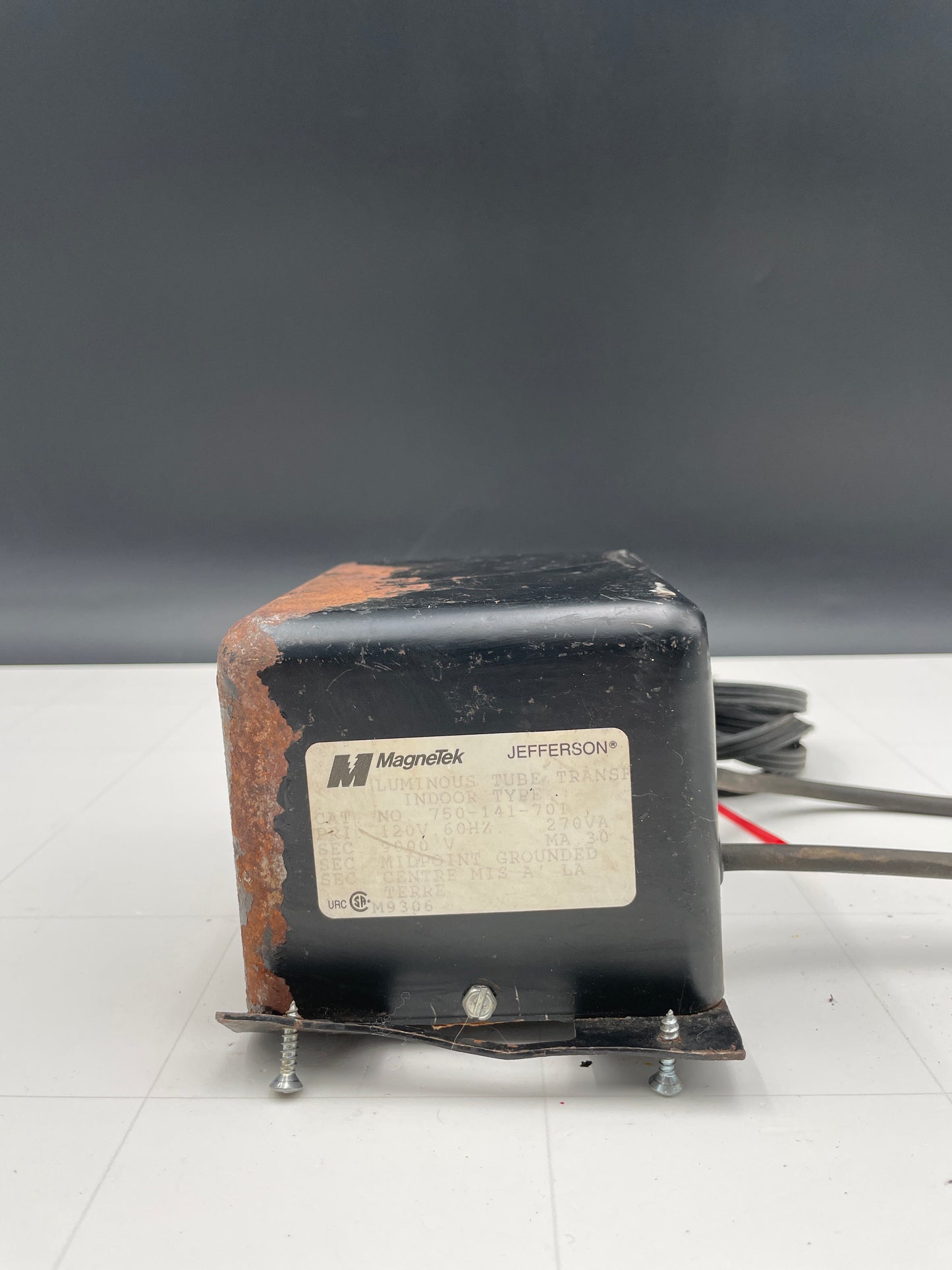 Magnetek / Jefferson Vintage Core & Coil Neon Sign Replacement Transformer – 9Kv