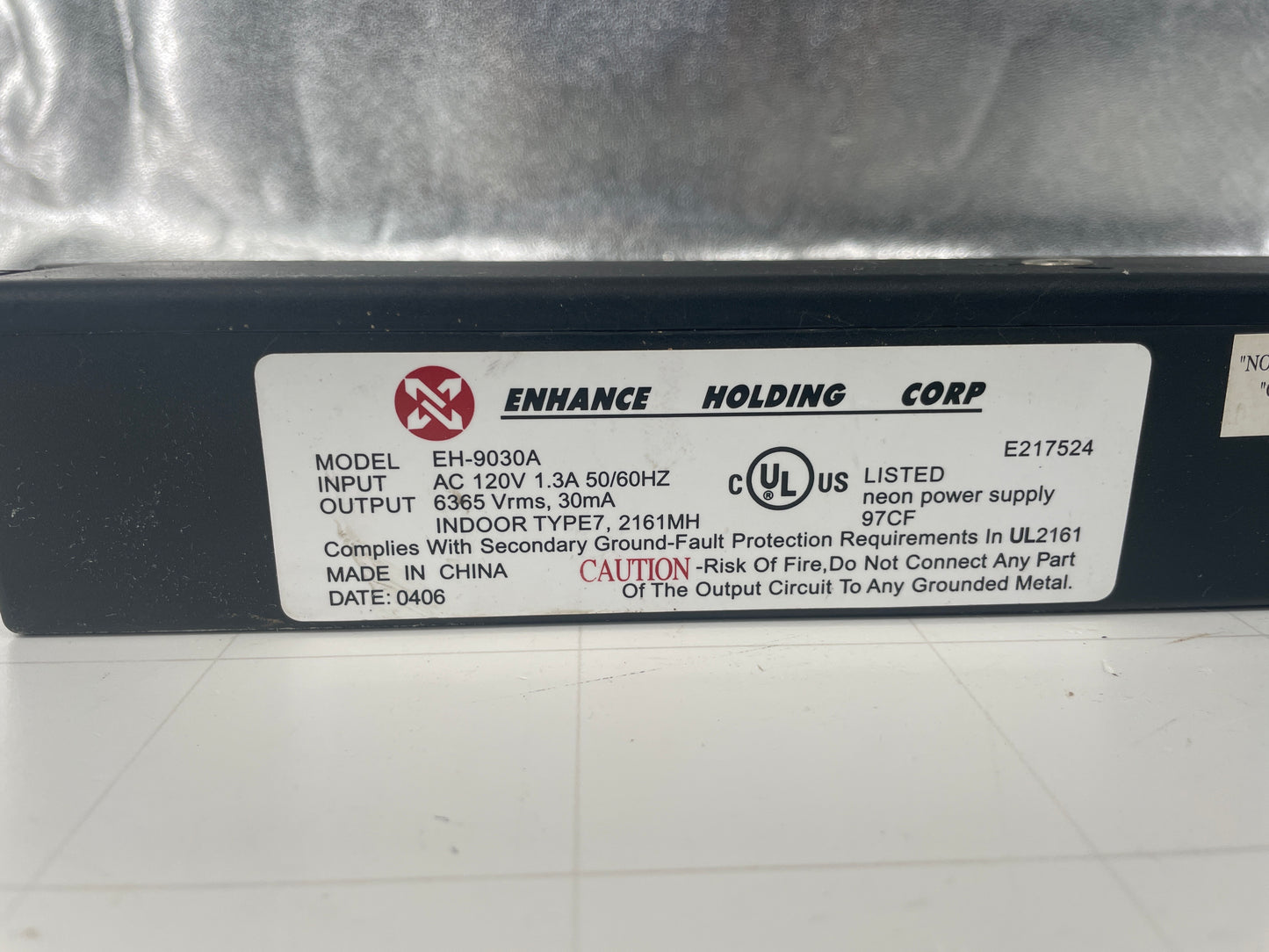 Enhance Electronic Neon Sign Replacement Transformer – 9Kv
