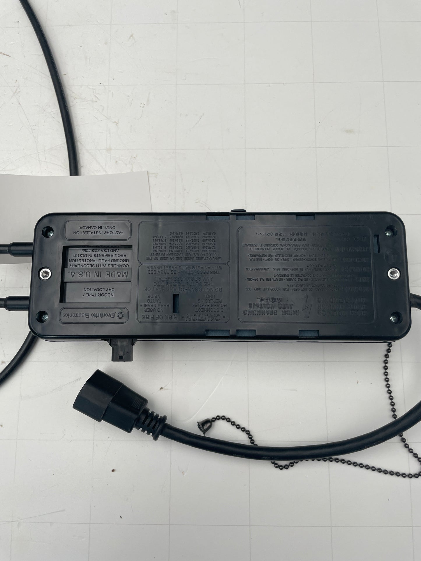 Evertron 3612 With Lower Low Voltage Extra Port IEC Plug Electronic  Neon Sign Replacement Transformer – 5.5Kv