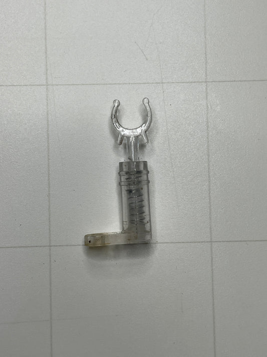 9mm Neon Sign Replacement Clear Plastic Tube Support - 1 1/2" Height