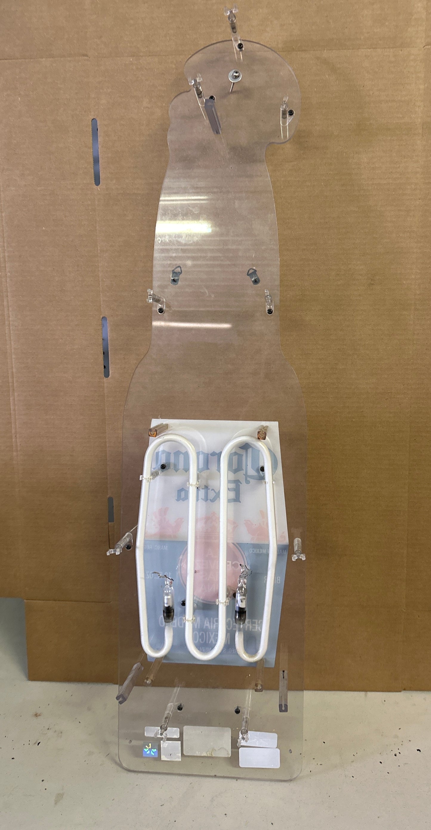 Backlight / Grid for Corona Bottle Replacement Tube - Neon Sign Part