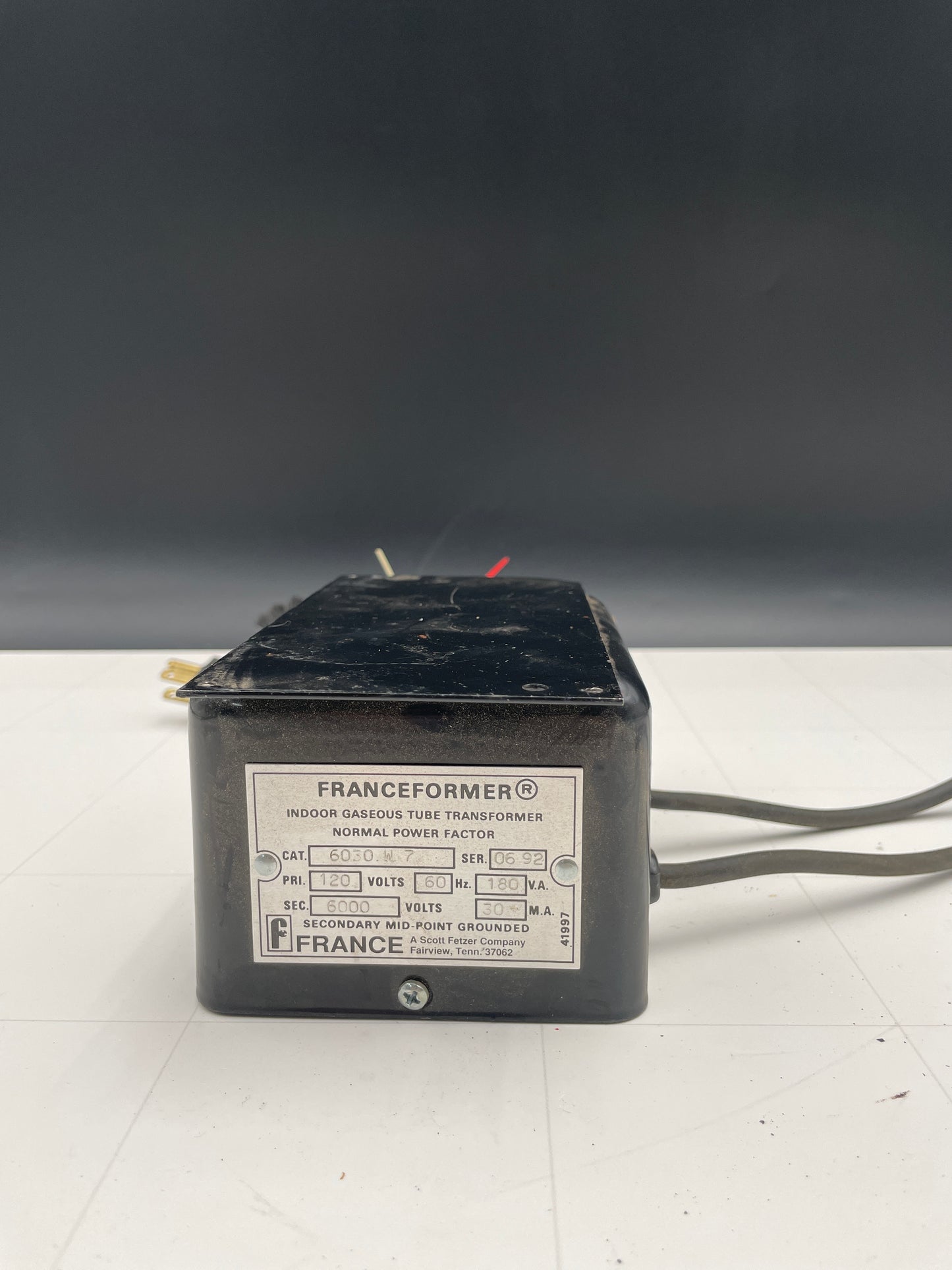 Franceformer Vintage Core & Coil Neon Sign Replacement Transformer – 6Kv