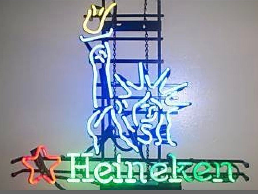 Arm and Torch unit for Statue of Liberty Heineken New York Replacement Tube - Neon Sign Part
