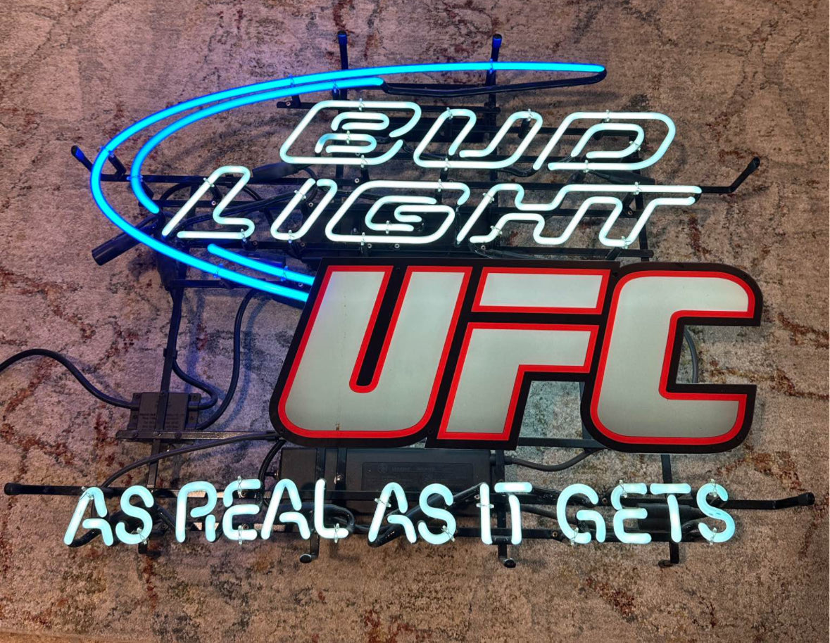 AS IT GETS Single Stroke Word unit for As Real As It Gets Bud Light Replacement Tube - Neon Sign Part