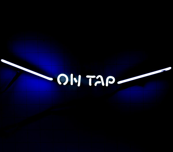 ON TAP Single Stroke Word Unit and Emphasis for LEINENKUGEL'S Tube Replacement Tube - Neon Sign Part New
