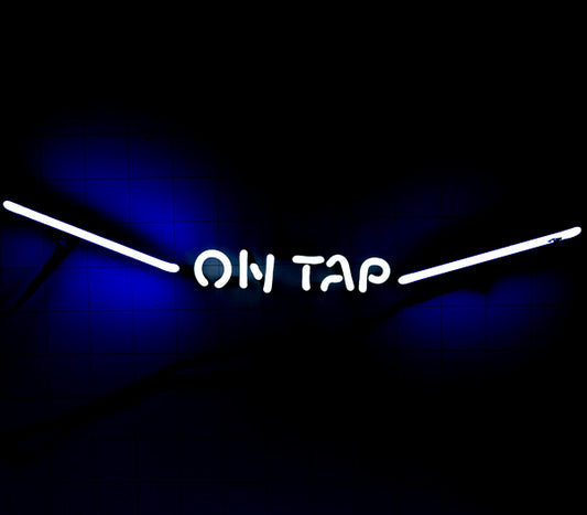 ON TAP Single Stroke Word Unit and Emphasis for LEINENKUGEL'S Tube Replacement Tube - Neon Sign Part New