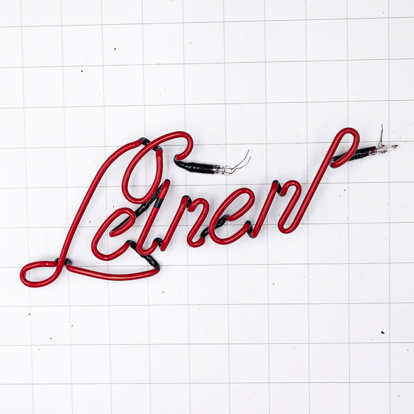 Leinenk Single Stroke Word Unit for Leinenkugel's Replacement Tube - Neon Sign Part New