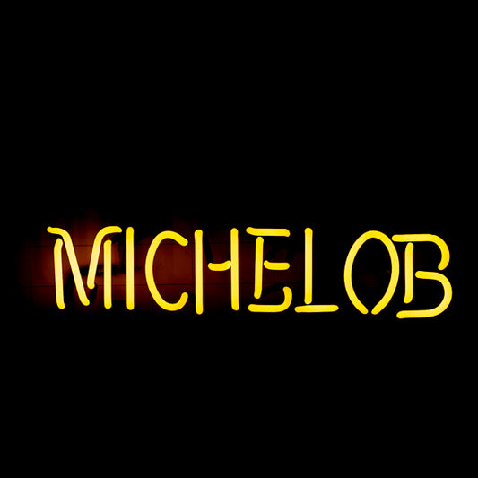 MICHELOB Single Stroke Word Unit for Michelob Dry Replacement Tube - Neon Sign Part New
