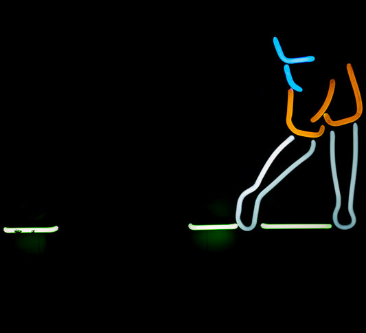 Golf Body & Grass Replacement Tube for Miller Lite Golf Sequencing- Neon Sign Part New