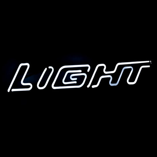 LIGHT Double Stroke Word Unit Replacement Tube - Neon Sign Part Used