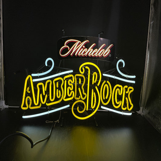 Michelob Amber Bock Neon Sign