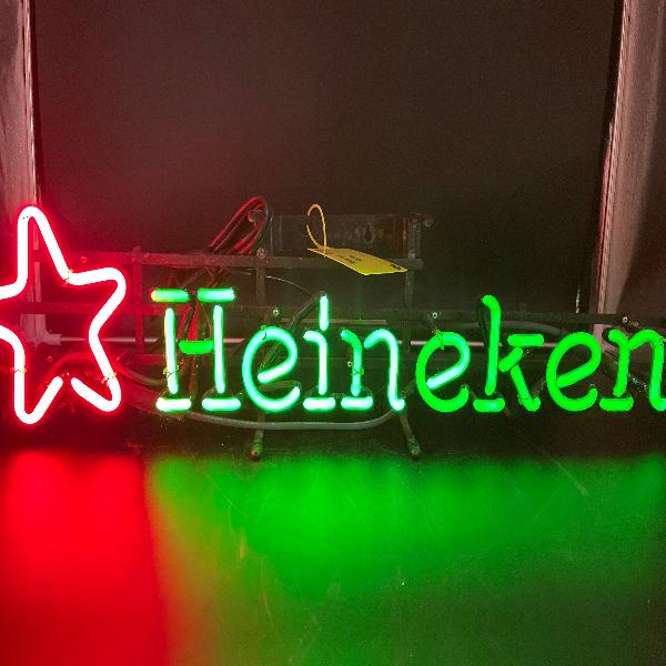 Red Star Heineken Neon Sign