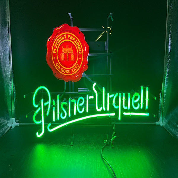 Prazdroj Plezn Pilsner Urquell Beer Neon Sign