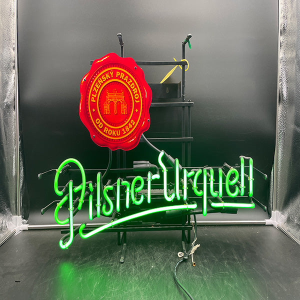 Prazdroj Plezn Pilsner Urquell Beer Neon Sign