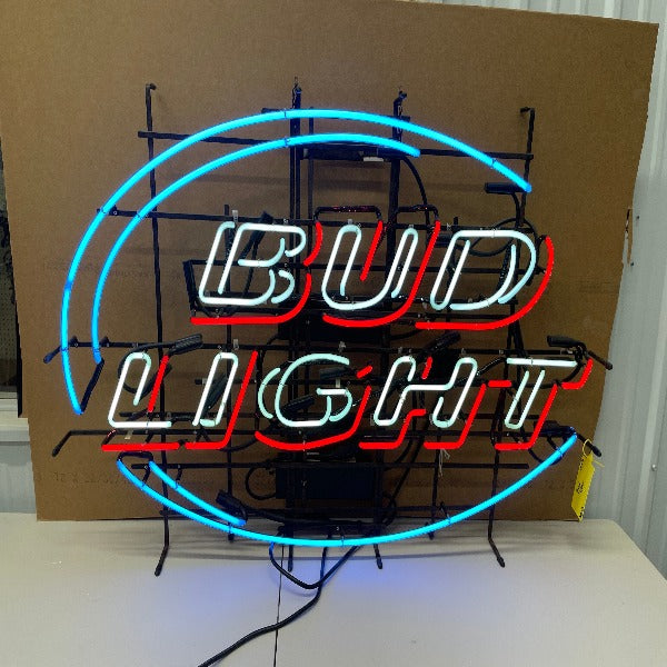 Large Bud Light Neon Sign