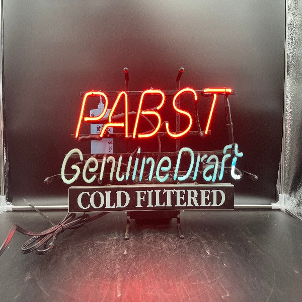 Pabst Genuine Draft Neon Sign