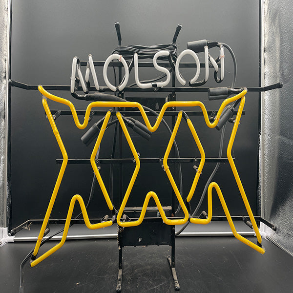 Molson Triple XXX Neon Beer Sign