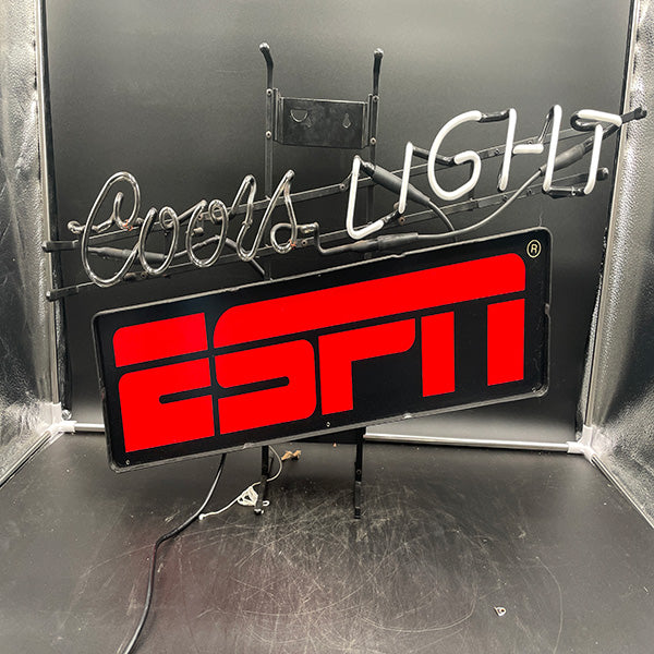 Coors Light ESPN Neon Sign