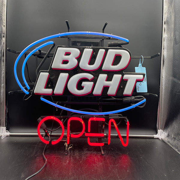 Bud Light Open Neon Sign