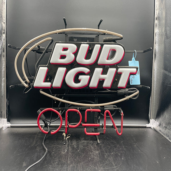 Bud Light Open Neon Sign