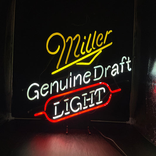 Miller Genuine Draft Light Neon Sign