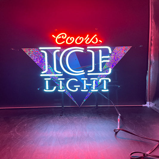 Coors Ice Light Neon Sign