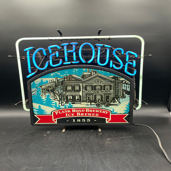 Vintage Icehouse Beer Neon Sign