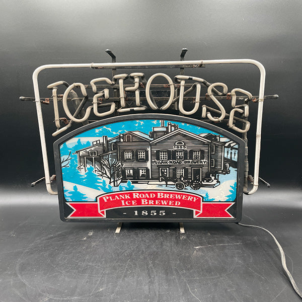 Vintage Icehouse Beer Neon Sign