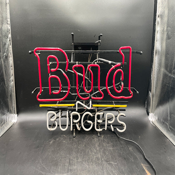 Bud N' Burgers Neon Sign