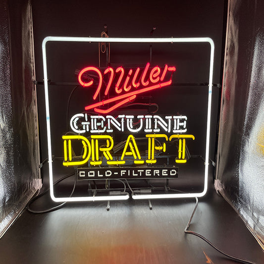 Miller Genuine Draft Neon Sign