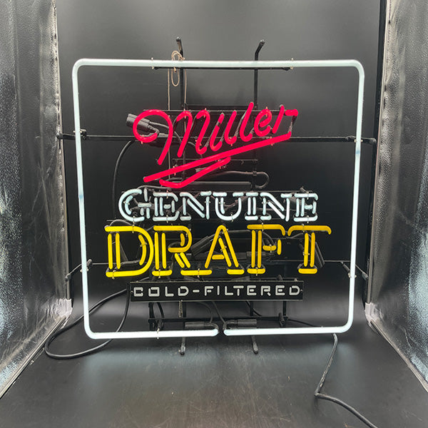 Miller Genuine Draft Neon Sign