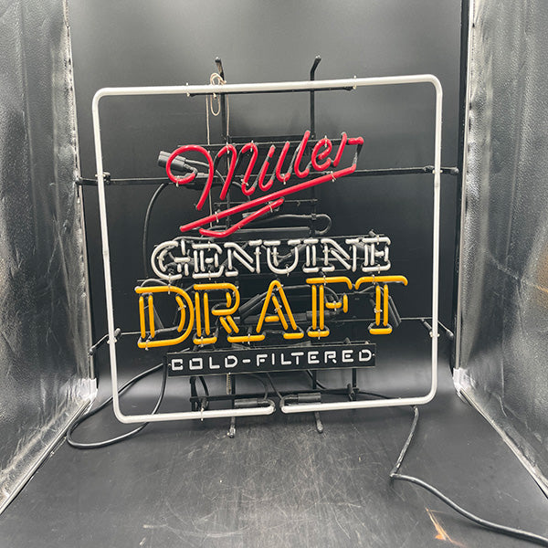 Miller Genuine Draft Neon Sign