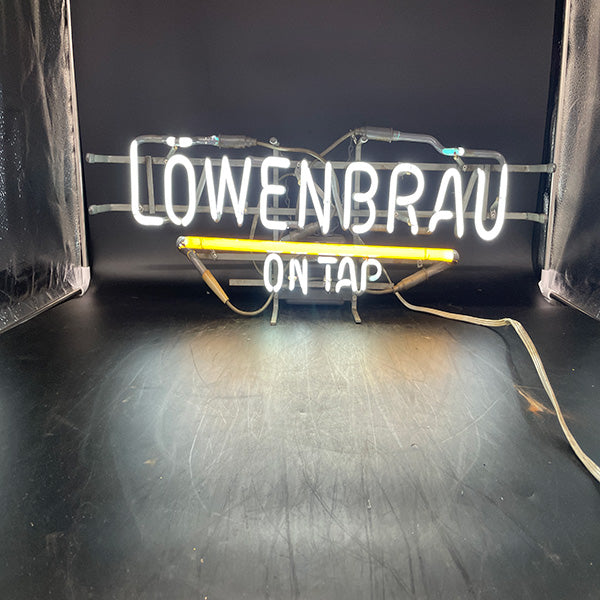 Lowenbrau On Tap Neon Sign