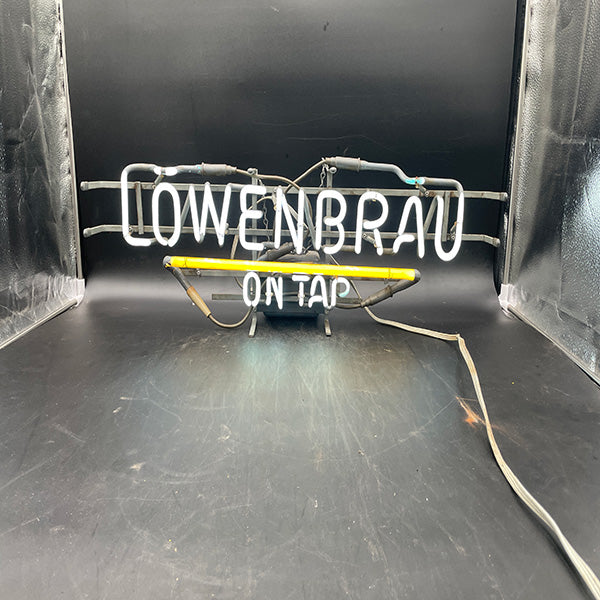 Lowenbrau On Tap Neon Sign