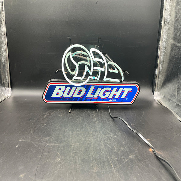 BUD LIGHT Beer Volleyball Neon Pub Sign