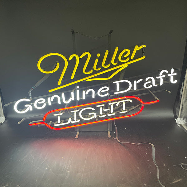 Border for Miller Genuine Draft Light Neon Sign Replacement Tube