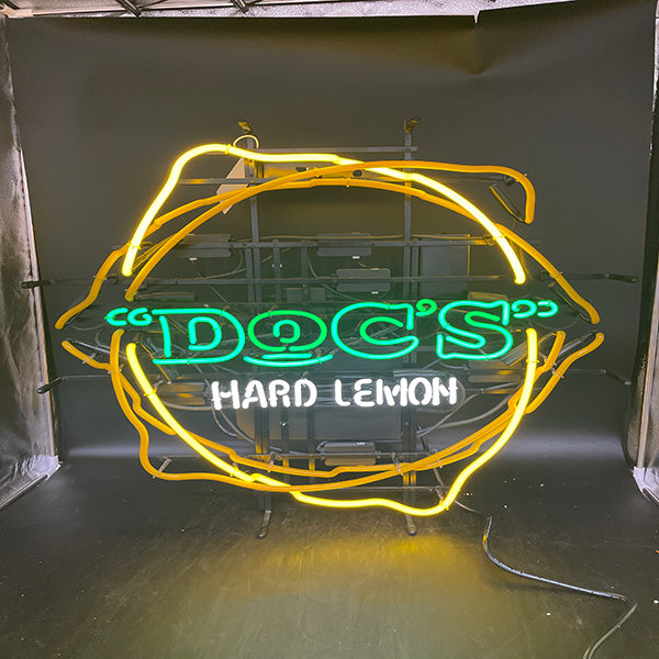 Doc’s Hard Lemon “Motion” Neon Sign