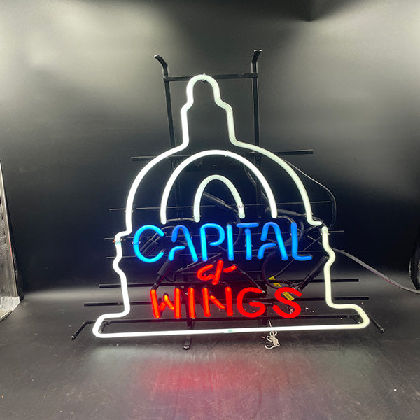 Capital Beer and Wings Neon Sign